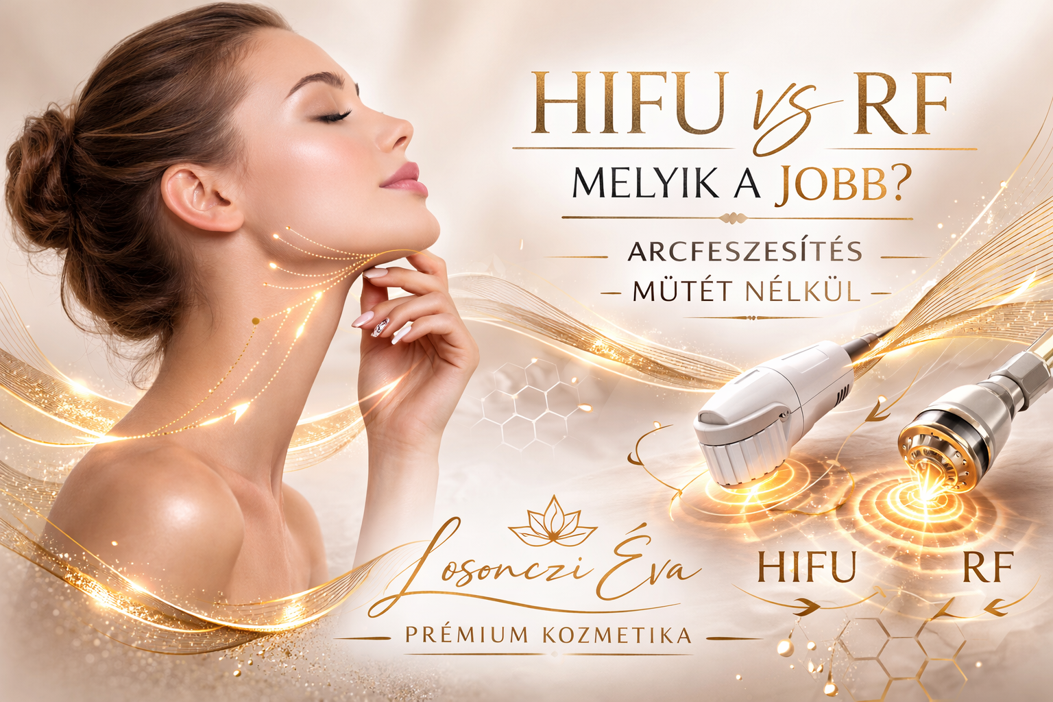 HIFU vagy rádiófrekvencia arcfeszesítés – melyik kezelés ad jobb eredményt?