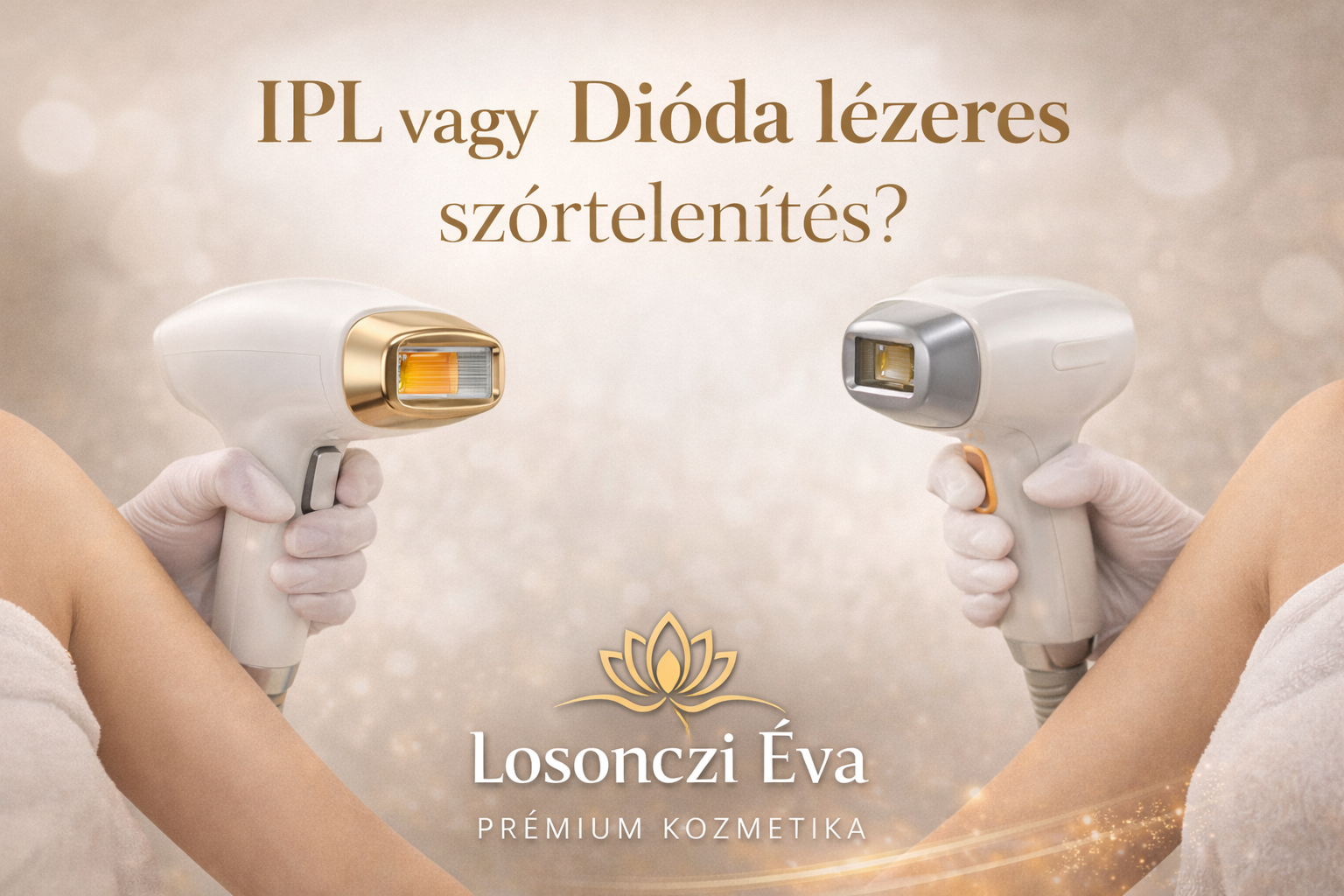 IPL vagy diódalézeres szőrtelenítés összehasonlítás Debrecenben