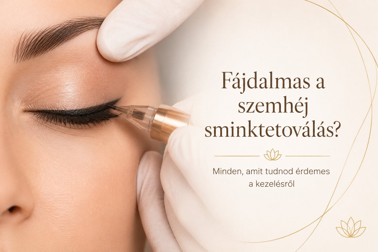 Szemhéj sminktetoválás fájdalomérzete – természetes hatású szemhéj sminktetoválás Debrecen
